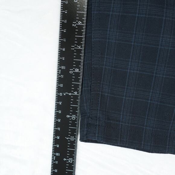 O'Neill Shorts Mens 29x11 Navy Horizon Plaid Relaxed Fit Casual Surfer Skater - Picture 9 of 11